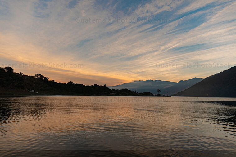 Atardecer en el Lago de Atitlán