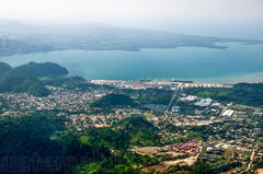Foto aerea de Puerto Barrios