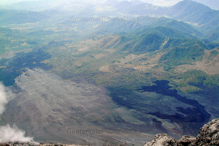 Campos de lava del Volcán de Pacaya