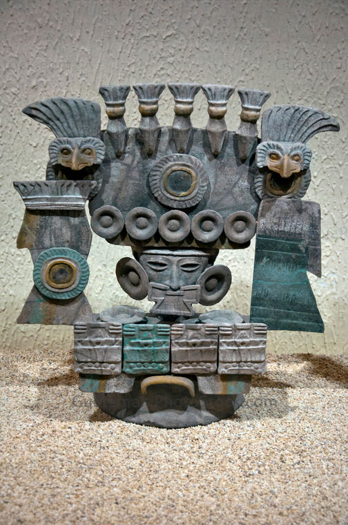 Incensario ceremonial de Teotihuacan