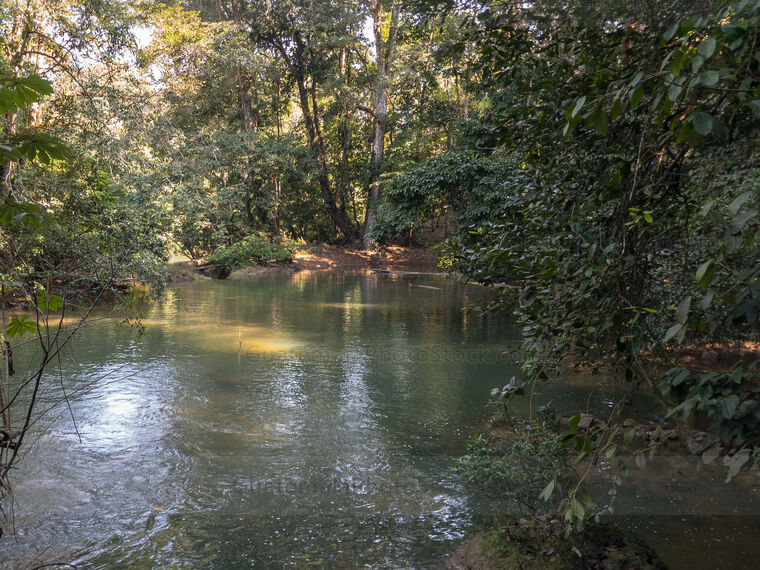 Río Chiyu, Balneario Las Conchas