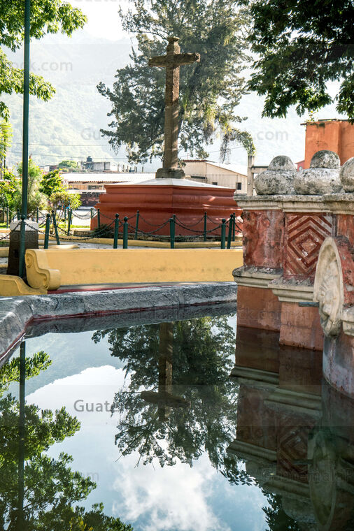 Fuente Plaza central de Jocotenango