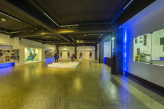 Sala de exposición del museo de Efrain Recinos