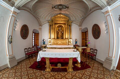 Altar de la capilla de la Virgen