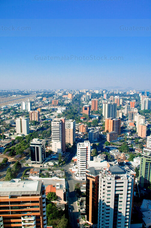 Ciudad de Guatemala desde el aire