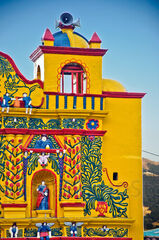 Campanario del Templo de San Andres Xecul