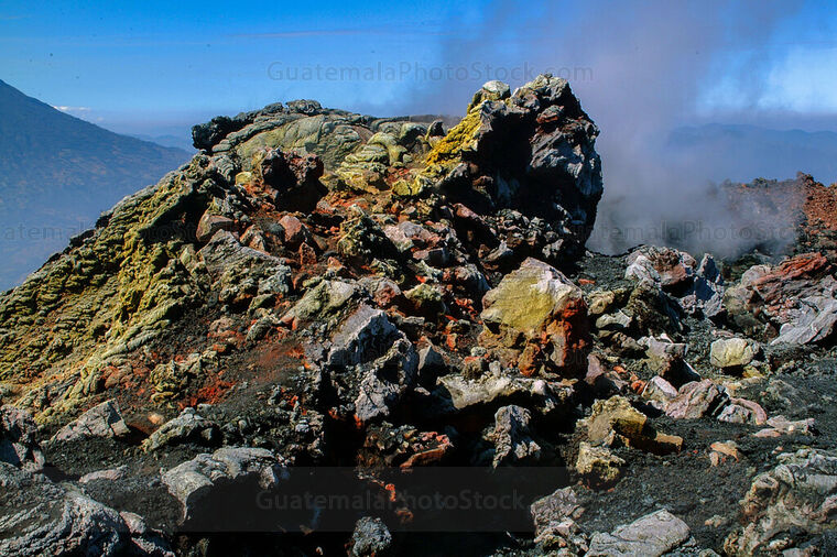 Crater del Volcán de Pacaya