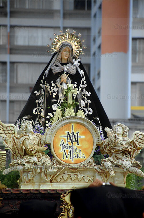 Imagen de Virgen Dolorosa de Santo Domingoa