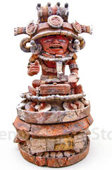 Figura Antropomorfa, Incensario Maya