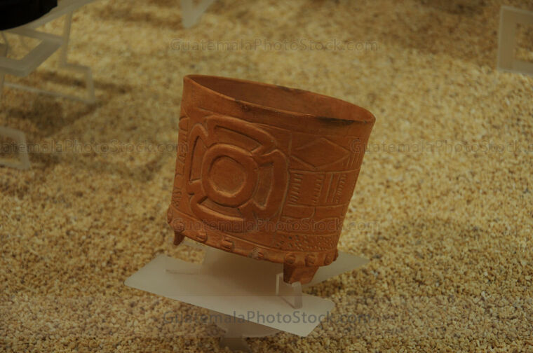 Tiesto de arcilla de la Cultura Teotihuacaneca