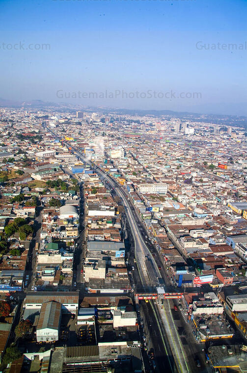 Avenida Bolivar desde el aire