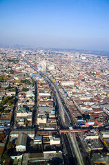 Avenida Bolivar desde el aire
