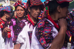 Mujeres de la cofradia Chichicastenango