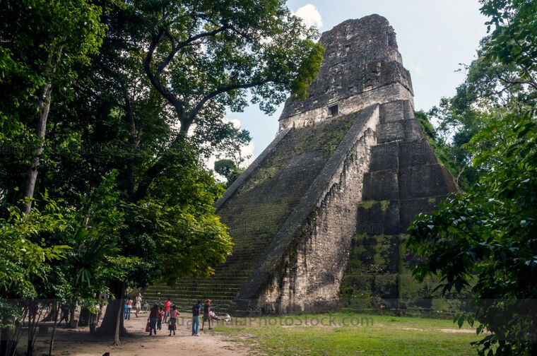 Templo V del Parque Nacional Tikal