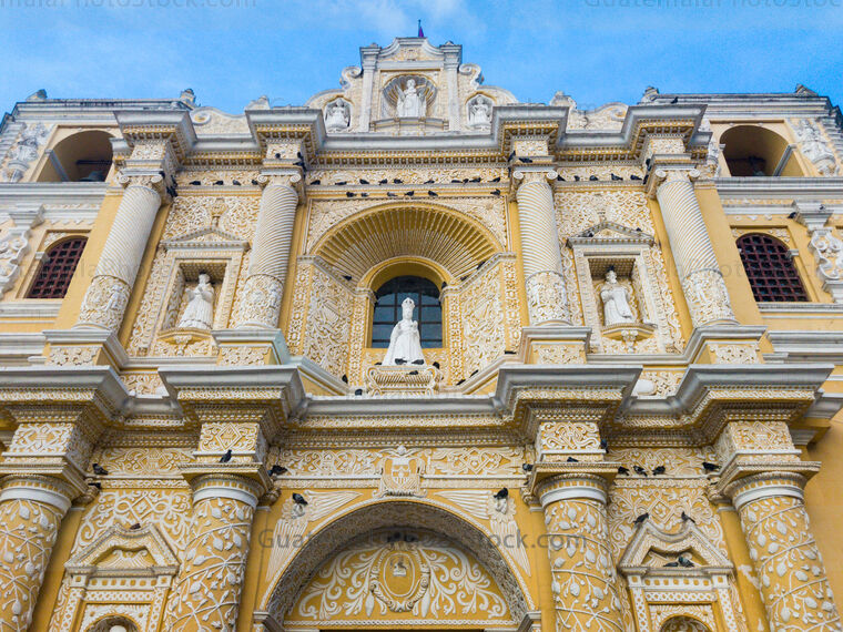 Fachada Iglesia La Merced, Antigua Guatemala
