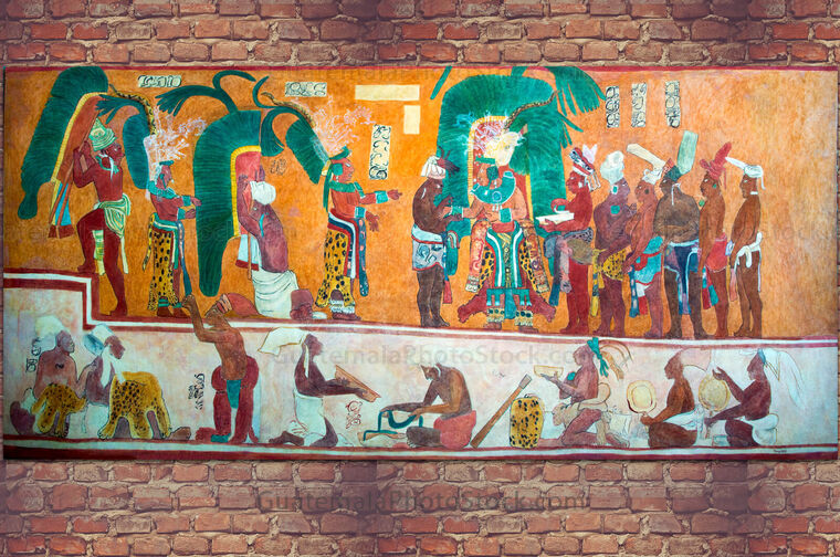 Replica del Mural de Bonampak