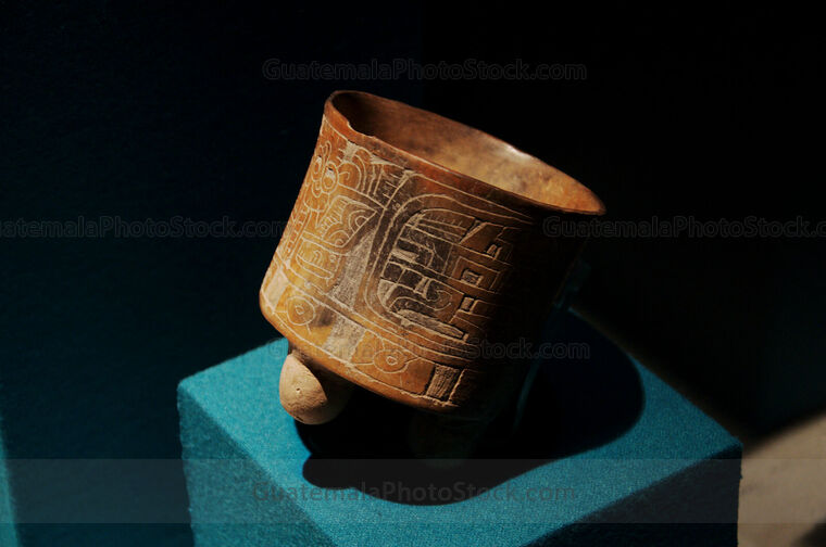 Tiesto de arcilla de la Cultura Teotihuacaneca