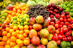 Frutas en mercado central