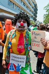 Desfile Bufo y burla a los candidatos politicos