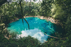 Cenote azul, Laguna Brava