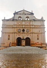 Fachada iglesia Católica de San Juan Chamelco