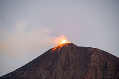 Erupción en el Volcán de Pacaya