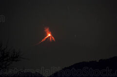 Erupción del Volcán de Fuego
