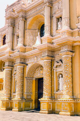Fachada de la Iglesia La Merced, Antigua Guatemala