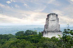 Crestaria del Templo III del Parque Nacional Tikal, Petén