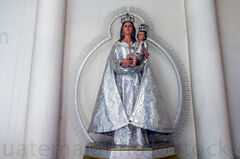 Replica de la Virgen de Chiantla en San Pedro Soloma