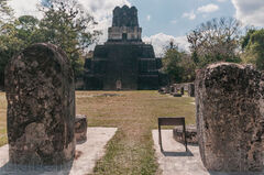 Templo II, Templo de las Mascaras, Tikal