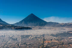 Vista aérea de la Ciudad de Quetzaltenango