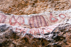 Pinturas rupestres policromadas