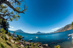 Lago de Atitlán desde Panajachel
