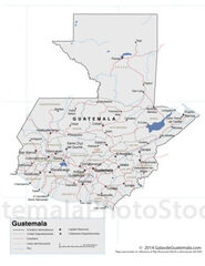 Mapa General de Guatemala
